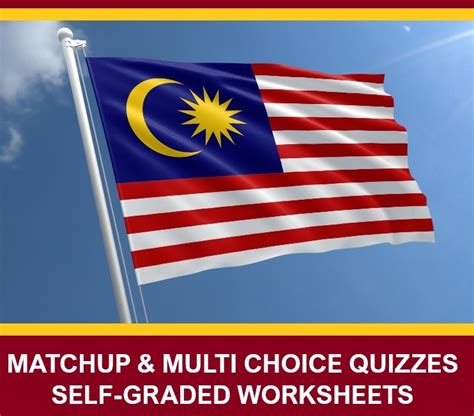 TERRITORIES OF MALAYSIA - STATES & CAPITALS QUIZ | Made By Teachers