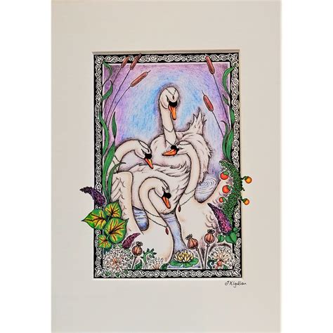 The Children of Lir Print - Artist Gift Gallery