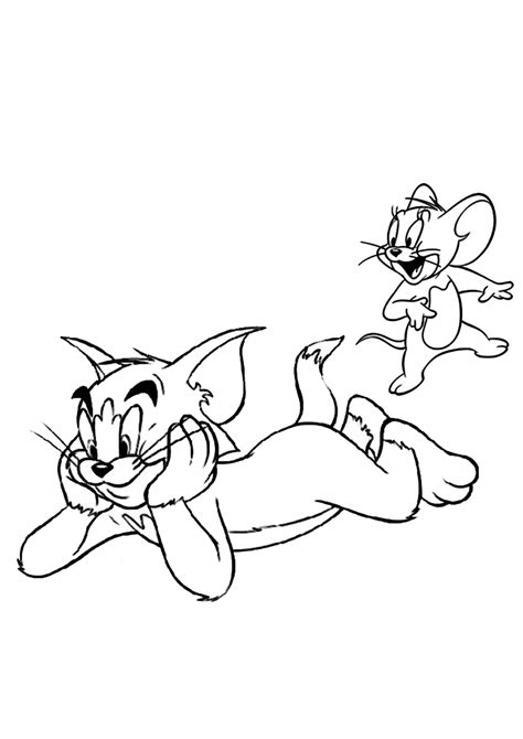 Tom and Jerry coloring pages - ColoringLib