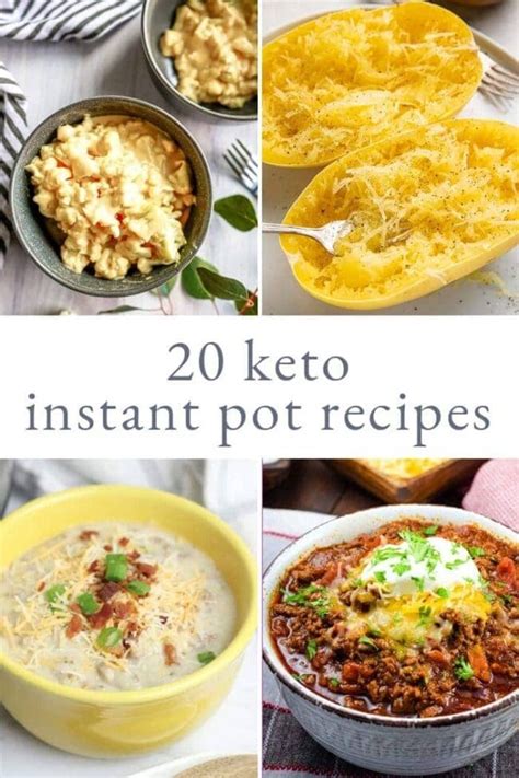 20 Keto Instant Pot Recipes - 40 Aprons