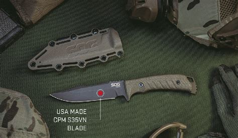 SOG KNIVES INTRODUCES THE PILLAR LTD LIMITED EDITION FIXED BLADE KNIFE!!! - ATTACKCOPTER