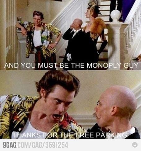 My favorite part in Ace Ventura. | Jim carrey, Ace ventura memes, Funny movies