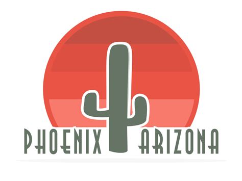 Phoenix , Arizona 🏜 by sgcdesignco on Dribbble