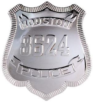 US State of Texas, City of Houston Police Department Badge | Houston ...