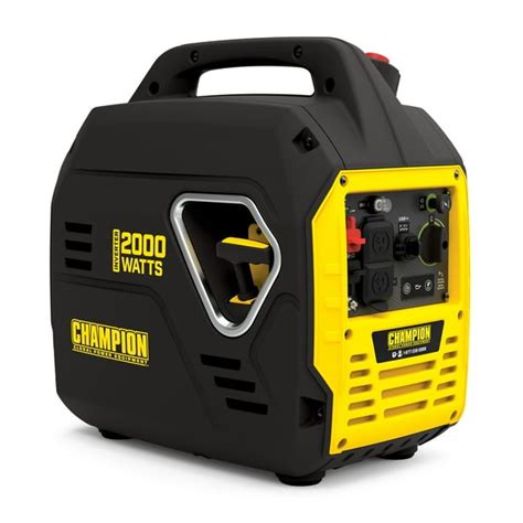 Champion Power Equipment 2000-Watt Ultralight Portable Inverter Generator with USB Ports ...