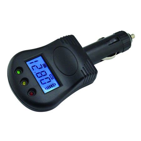 Prime Products 12-2021 Battery Monitor Monitors Voltage And State Of Charge; Portable Hand Held ...