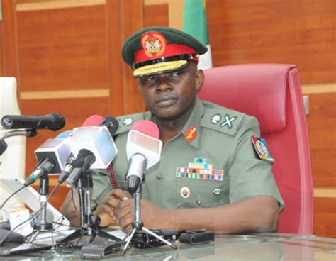 Army 38: Nigeria's Defence Chief, Olonisakin risks imprisonment - Daily ...