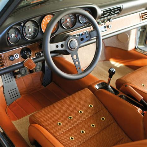 50+ Stunning Singer Porsche Steering Wheel & Dashboard Pics