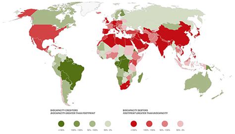 Ecological Footprint Map