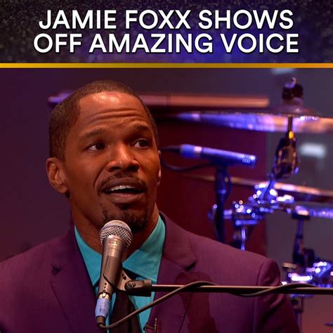 Jamie Foxx Shows Off His Amazing Singing | The Jonathan Ross Show ...