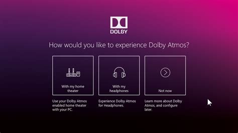 How to enable and use Dolby Atmos surround sound in Windows 10