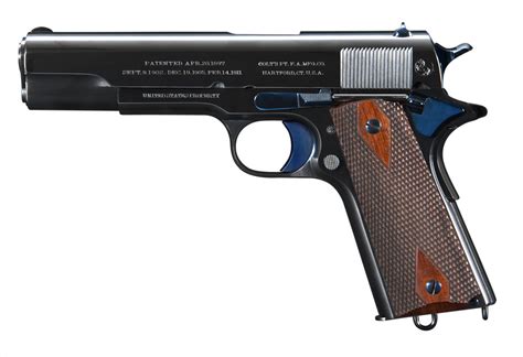 Colt Model 1911, Manufactured in 1912 s/n 494 - Turnbull Restoration