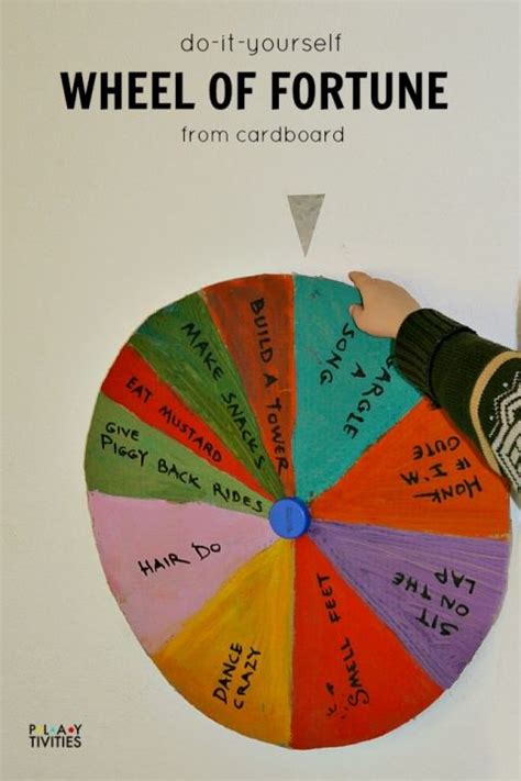 diy wheel of fortune Fun Rainy Day Activities, Senior Activities, Indoor Activities For Kids ...