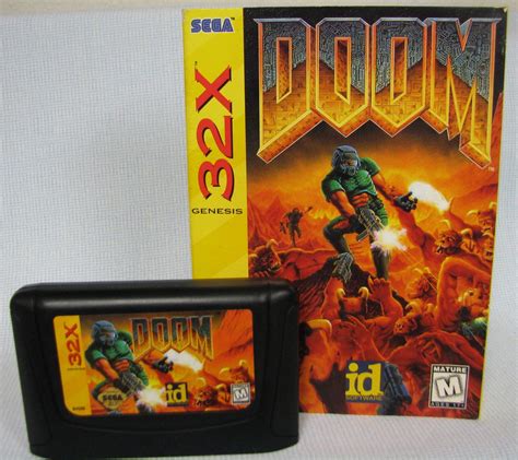 Sega 32x DOOM Video Game