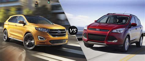 2016 Ford Edge vs 2016 Ford Escape