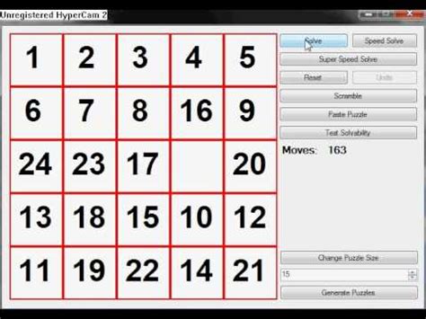 Ultimate Fifteen Puzzle Solver - YouTube