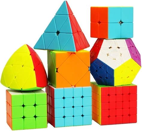 D ETERNAL Cube 2X2 3X3 4X4 5X5 Mirror And Pyraminx Pyramid Triangle ...