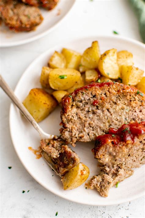 Sheet Pan Meatloaf and Potatoes - Yellow Bliss Road