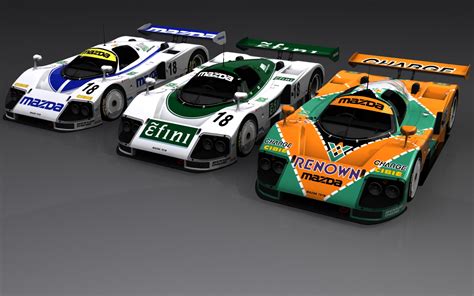 More progress of the 1991 Mazda 787B model. - bsimracing