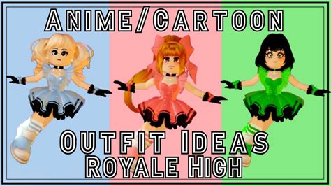 Roblox Royale High Anime Outfits