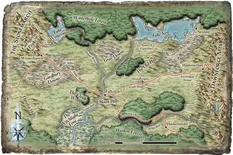 Fantasy map, Map, Imaginary maps