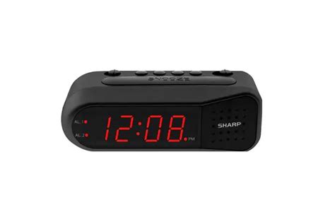 SHARP Digital Alarm Clock SPC276 User Manual
