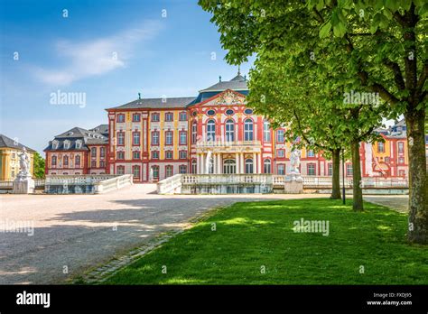 Bruchsal, Castle, Palace, Germany Stock Photo - Alamy