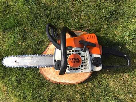 Stihl MS170 Petrol chainsaw - 14" bar and chain - serviced | in Ipswich ...