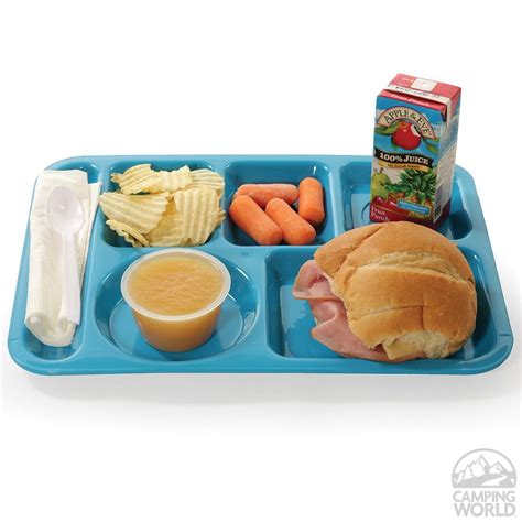 Cafeteria Tray, Blue | Cafeteria food, Cafeteria tray, Studying food