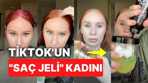 TikTok'ta Jöle Üstüne Köpük Sıkarak Saçlarını Topladığı Videolarla Viral Olan Asker Kadın Ashley ...