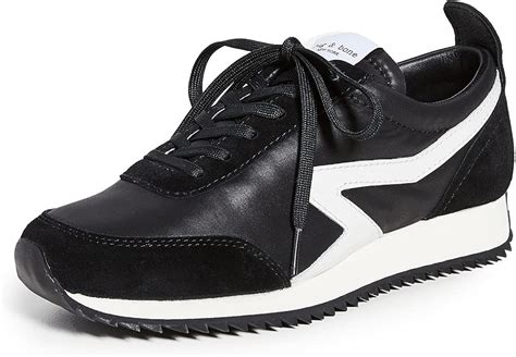 rag & bone Women's Retro Runner Sneakers black Size: 5 UK: Amazon.co.uk: Shoes & Bags