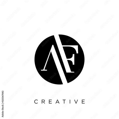 af logo design vector Stock ベクター | Adobe Stock