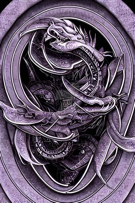 Ouroboros Dragon by chaosworksart on DeviantArt