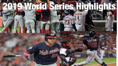 2019 World Series Highlights - YouTube