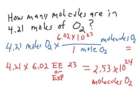 How To Convert Molecules To Moles - cloudshareinfo