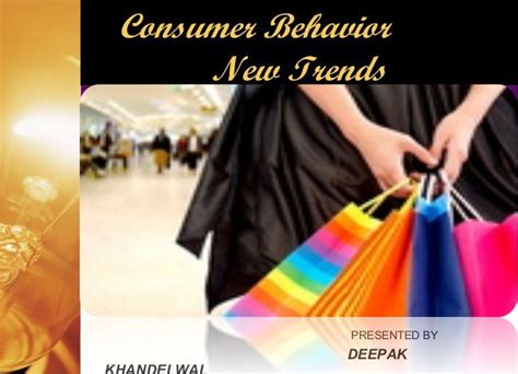 Consumer behavior new trends