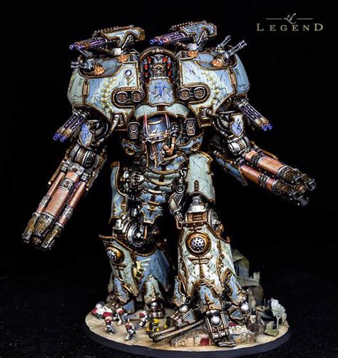 Legio GRYPHONICUS warmaster Titan. : r/Warhammer40k