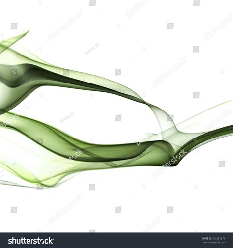 Smoke Shapes On White Background Stock Photo (Edit Now) 201354278