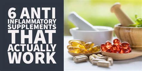 6 Anti Inflammatory Supplements That Actually Work