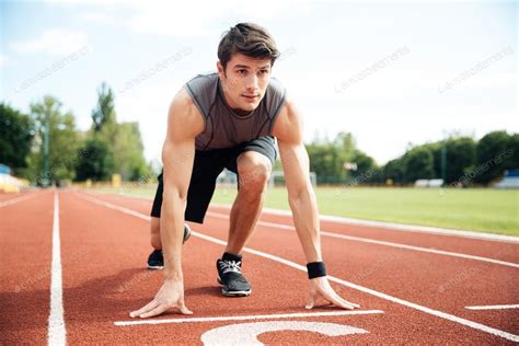 Portrait of the athlete ready to run By vadymvdrobot¡¯s photos #Ad , #Affiliate, #athlete, # ...