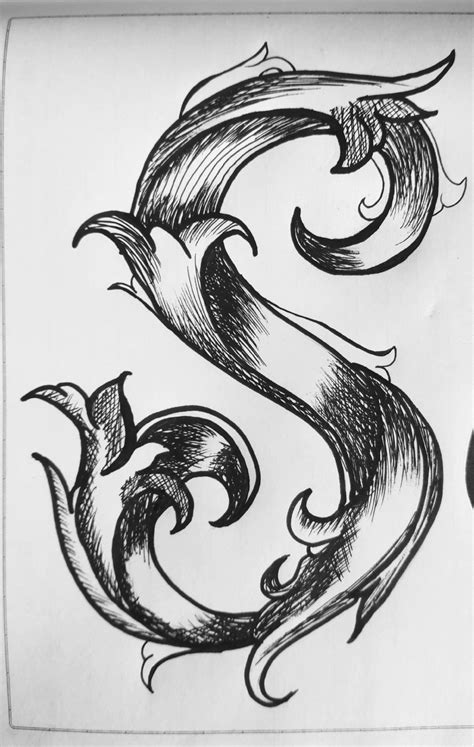 Letter S tattoo design | Letter s tattoo, S tattoo, Tribal tattoos