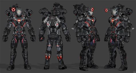 Future Fight - War Machine Mark IV [4] by IshikaHiruma on DeviantArt