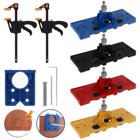 35MM CONCEALED HINGE Hole Jig Kitchen Cabinet Door Wood Drill Bit Guide Tool . $47.99 - PicClick AU