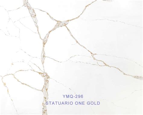 Statuario Classic Quartz Slabs (YMQ222) - quartz countertops - Yomi Stone