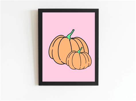 Pink Halloween Decor, Cute Pumpkins Printable Halloween Decor ...