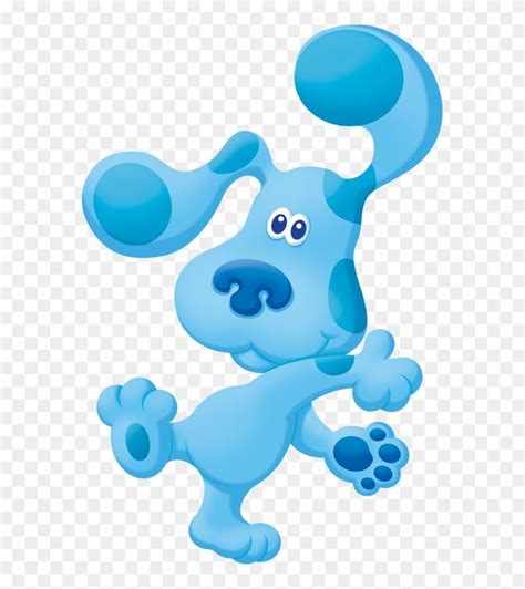 Pawprint Clipart Blue's Clue - Blue's Clues Blue Transparent - Png D ...