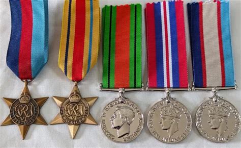 WW2 AUSTRALIA MILITARY north africa medals replica army navy air force £40.99 - PicClick UK