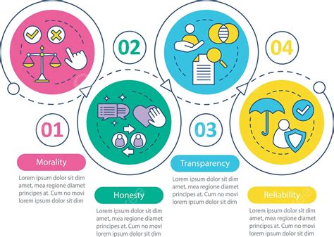 Corporate Policy Vector Infographic Template Infographic Information ...