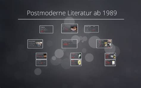 Postmoderne Literatur ab 1989 by Hendrik Urdahl on Prezi