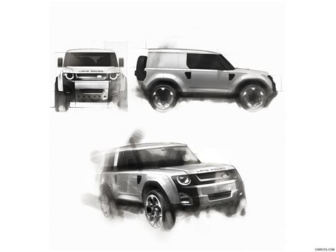 Land Rover Defender Concept 100 | Design Sketch